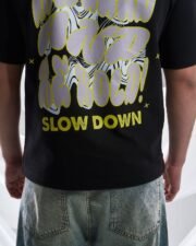 Slow Down Oversized Graphic T-Shirt - Image 3